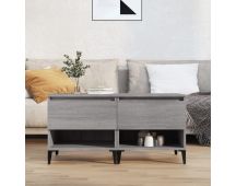 vidaXL Side Tables 2 pcs Grey Sonoma 50x46x50 cm Engineered Wood