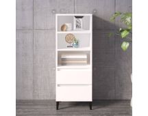 vidaXL Highboard White 40x36x110 cm Engineered Wood