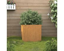 vidaXL Planter 49x47x46 cm Corten Steel