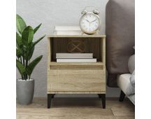 vidaXL Bedside Cabinet Sonoma Oak 40x35x50 cm