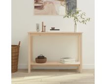 vidaXL Console Table 110x40x80 cm Solid Wood Pine