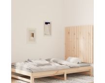 vidaXL Wall Headboard 95.5x3x90 cm Solid Wood Pine