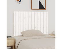 vidaXL Wall Headboard White 140x3x90 cm Solid Wood Pine