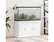 vidaXL Aquarium Stand White 101x41x58 cm Engineered Wood