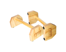 Wooden Parallette Bars Push Up & Dip Workouts