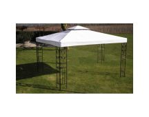 vidaXL Gazebo White 3x4 m