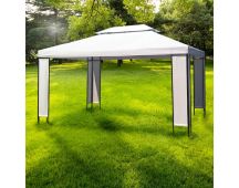 vidaXL Gazebo White 3x4 m