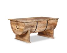 vidaXL Coffee Table Solid Mango Wood 88x50x40 cm