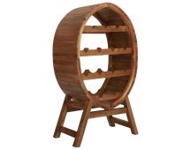 vidaXL Wine Rack 13 Bottles Solid Acacia Wood