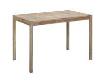 vidaXL Dining Table 120x70x75 cm Solid Acacia Wood