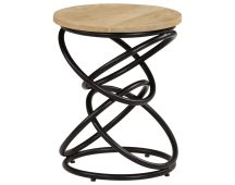 vidaXL End Table Solid Mango Wood 40x50 cm