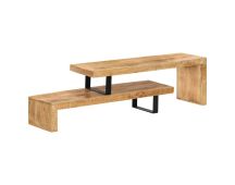 vidaXL TV Stand Solid Mango Wood