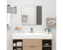 vidaXL Wall Mirror 80x60 cm Glass