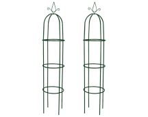 vidaXL Garden Arch Tower 2 pcs