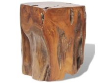 vidaXL Stool Solid Teak Wood