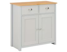 vidaXL Sideboard Grey 79x35x81 cm