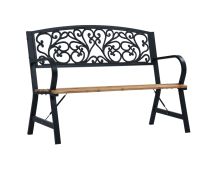 vidaXL Garden Bench 120 cm Wood