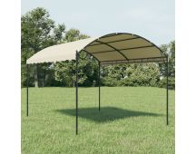 vidaXL Gazebo Fabric Cream