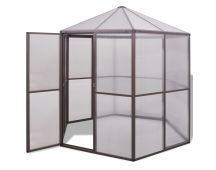 vidaXL Greenhouse Aluminium 240x211x232 cm