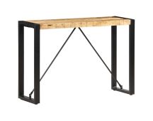 vidaXL Console Table 110x35x76 cm Solid Mango Wood