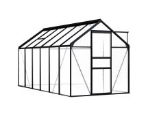 vidaXL Greenhouse Anthracite Aluminium 7.03 m�