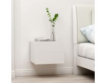 vidaXL Bedside Cabinets 2 pcs White 40x30x30 cm Engineered Wood