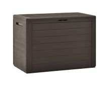 vidaXL Garden Storage Box Brown 78x44x55 cm