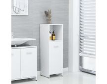 vidaXL Bathroom Cabinet White 30x30x95 cm Engineered Wood