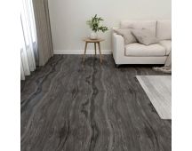 vidaXL Self-adhesive Flooring Planks 55 pcs PVC 5.11 m� Dark Grey