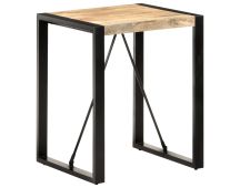 vidaXL Dining Table 60x60x75 cm Solid Wood Mango