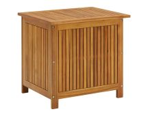 vidaXL Garden Storage Box 60x50x58 cm Solid Wood Acacia