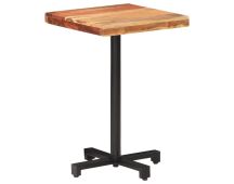 vidaXL Bistro Table Square 50x50x75 cm Solid Acacia Wood