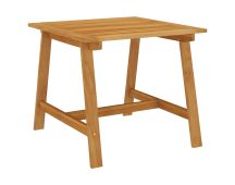 vidaXL Garden Dining Table 88x88x74 cm Solid Acacia Wood