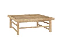 vidaXL Garden Table 65x65x30 cm Bamboo