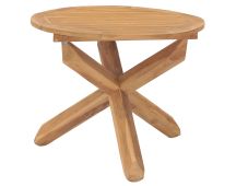 vidaXL Garden Dining Table �90x75 cm Solid Wood Teak