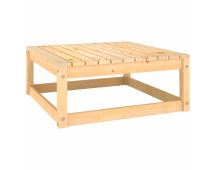 vidaXL Garden Footstool 70x70x30 cm Solid Pinewood