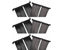 vidaXL Solar Pool Heater Panel 6 pcs 80x620 cm