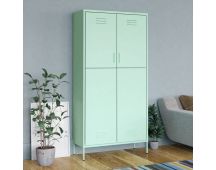 vidaXL Wardrobe Mint 90x50x180 cm Steel