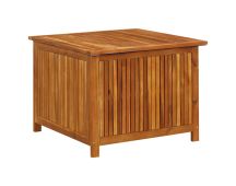 vidaXL Garden Storage Box 75x75x58 cm Solid Wood Acacia