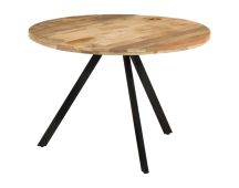 vidaXL Dining Table 110x75 cm Solid Wood Mango