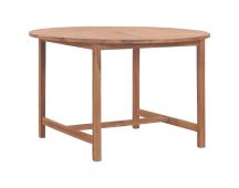 vidaXL Garden Dining Table �110x75 cm Solid Wood Teak