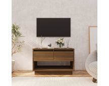 vidaXL TV Cabinet Brown Oak 70x41x44 cm Engineered Wood