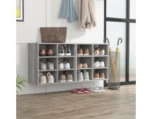 vidaXL Shoe Cabinets 2 pcs Grey Sonoma 52.5x30x50 cm