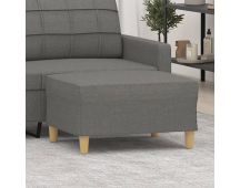 vidaXL Footstool Dark Grey 70x55x41 cm Fabric