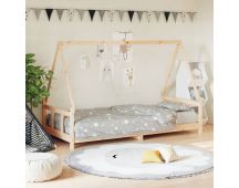 vidaXL Kids Bed Frame 90x190 cm Solid Wood Pine