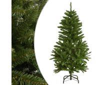 vidaXL Artificial Hinged Christmas Tree with Stand Green 120 cm