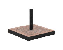 vidaXL Parasol Base Terracotta Square 12 kg