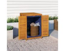 vidaXL Garden Storage Box 70x87x104 cm Solid Wood Acacia