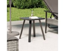 vidaXL Garden Table Anthracite 34x34x38 cm Steel