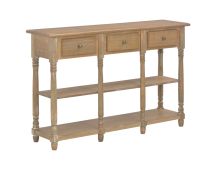 vidaXL Console Table 110x30x76cm Engineered Wood